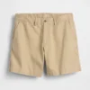 Pantalones cortos de lino y algodón de 7.5"