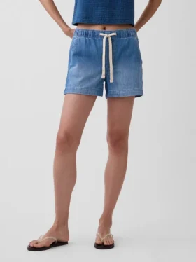 Pantalones cortos de mezclilla de 4″