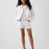 Pantalones cortos de mezclilla de talle bajo para niños