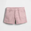 Pantalones cortos de mezclilla de talle bajo para niños
