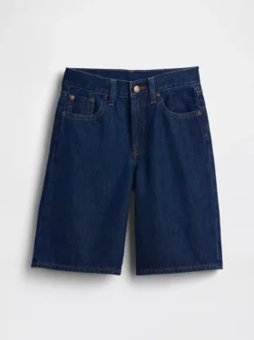Pantalones cortos de mezclilla de talle bajo para niños