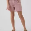 Pantalones cortos de mezclilla de talle bajo para niños