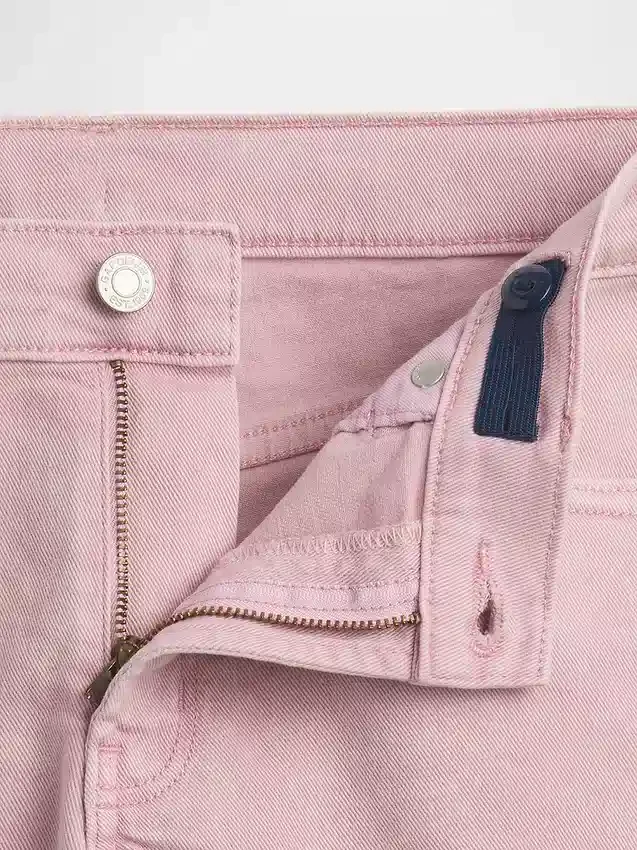 Pantalones cortos de mezclilla de talle bajo para niños