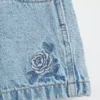 Pantalones cortos de mezclilla de talle bajo para niños