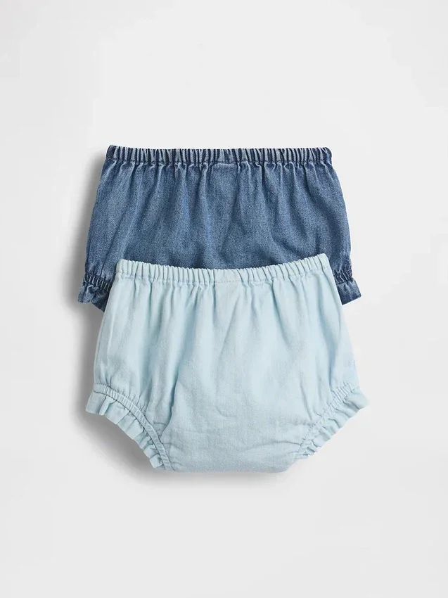 Pantalones cortos de mezclilla para bebé (paquete de 2)