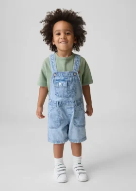 Pantalones cortos de mezclilla para bebés y niños