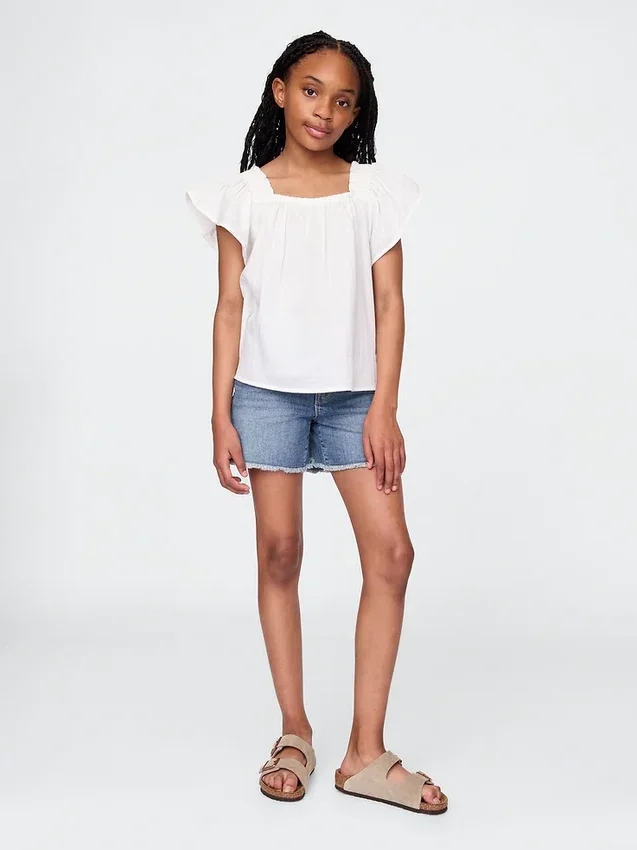 Pantalones cortos de mezclilla para niños