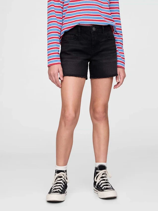 Pantalones cortos de mezclilla para niños