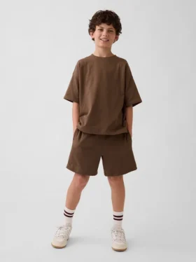 Pantalones cortos de peso pesado para niños