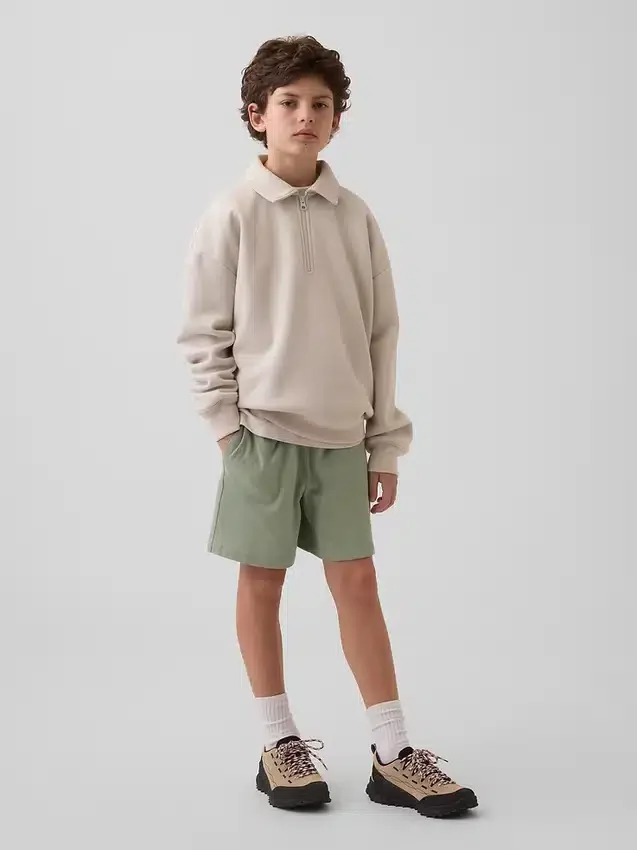 Pantalones cortos de peso pesado para niños