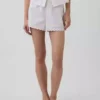 Pantalones cortos de pijama bordados