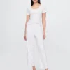 Pantalones cortos de pijama con diseño de punto calado