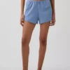 Pantalones cortos de pijama con diseño de punto calado