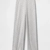 Pantalones cortos de pijama con diseño de punto calado