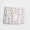 Pantalones cortos de pijama de canalé reciclado para niños