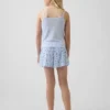 Pantalones cortos de pijama de canalé reciclado para niños