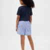 Pantalones cortos de pijama de franela reciclada para niños