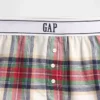 Pantalones cortos de pijama de franela reciclada para niños