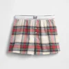 Pantalones cortos de pijama de franela reciclada para niños