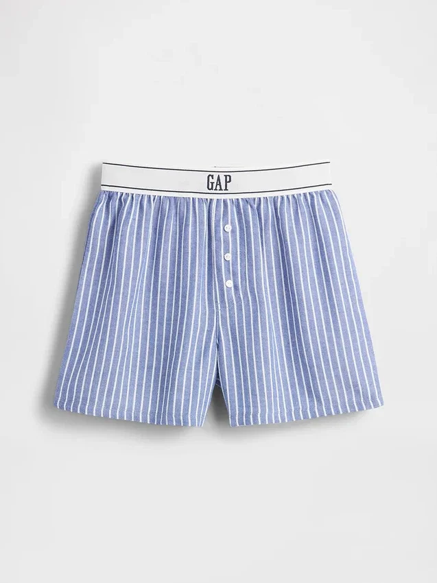 Pantalones cortos de pijama de franela reciclada para niños