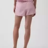 Pantalones cortos de pijama de gasa arrugada