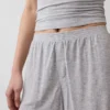 Pantalones cortos de pijama de modal acanalado ultra suaves