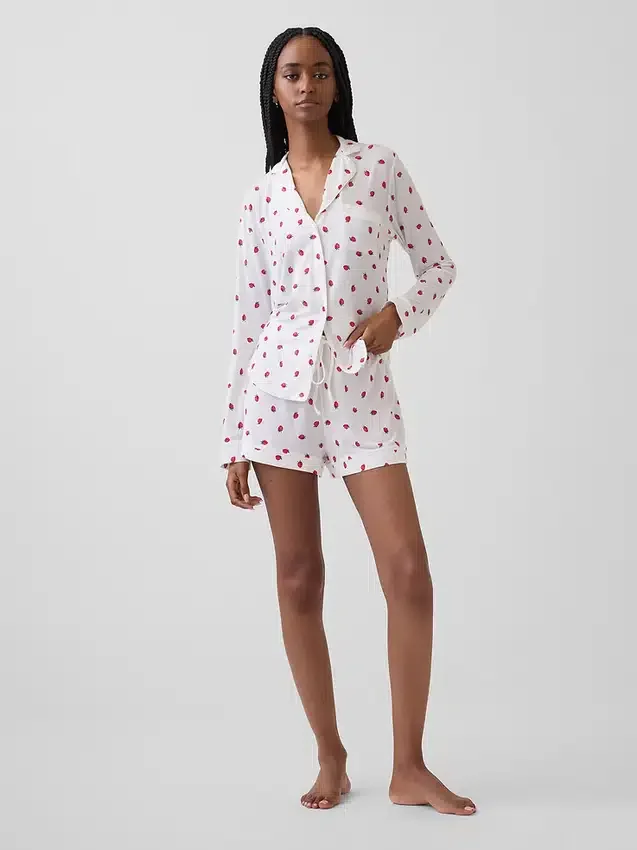 Pantalones cortos de pijama de modal, los más suaves