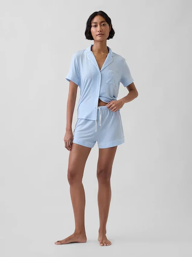 Pantalones cortos de pijama de modal, los más suaves