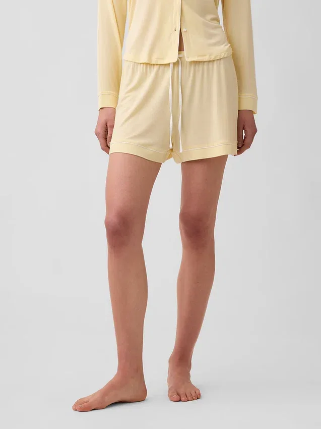 Pantalones cortos de pijama de modal, los más suaves