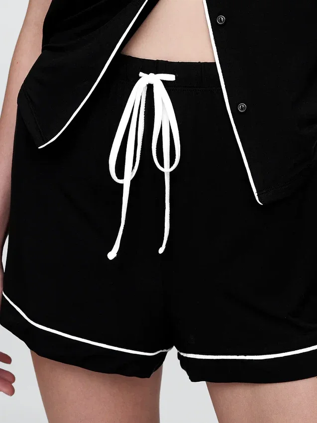 Pantalones cortos de pijama de modal, los más suaves