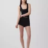 Pantalones cortos de pijama de modal supersuave con ribete de encaje