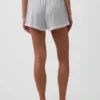 Pantalones cortos de pijama de modal supersuave con ribete de encaje