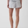 Pantalones cortos de pijama de popelín