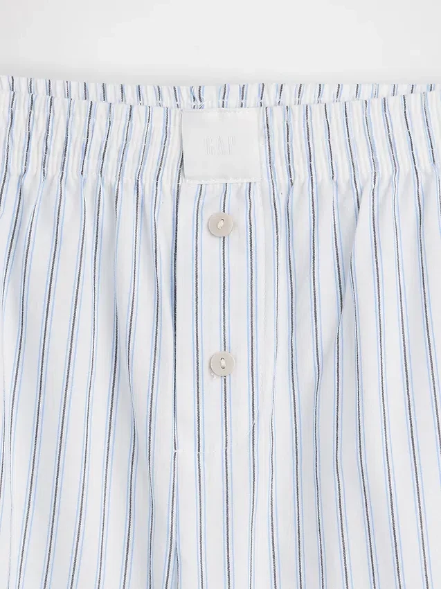 Pantalones cortos de pijama de popelín