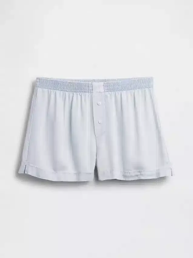 Pantalones cortos de pijama de popelín