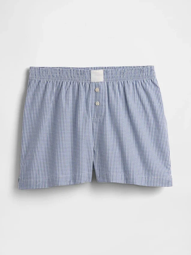 Pantalones cortos de pijama de popelín