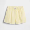 Pantalones cortos de pijama de popelín reciclado para niños