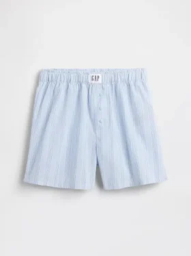 Pantalones cortos de pijama de popelín reciclado para niños