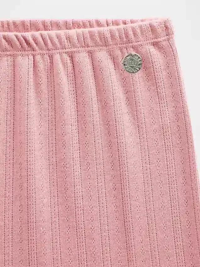 Pantalones cortos de pijama de punto Pointelle de GAP × Summer Fridays
