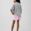 Pantalones cortos de pijama de punto pointelle reciclado para niños