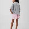 Pantalones cortos de pijama de punto pointelle reciclado para niños