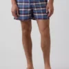 Pantalones cortos de pijama de tela Oxford