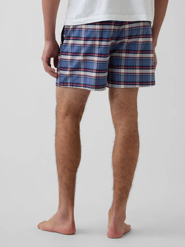 Pantalones cortos de pijama de tela Oxford