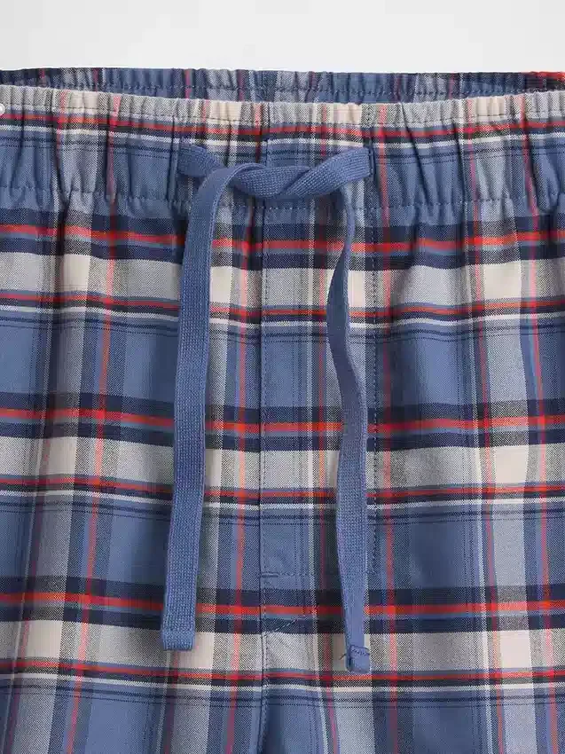 Pantalones cortos de pijama de tela Oxford