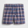 Pantalones cortos de pijama de tela Oxford