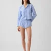Pantalones cortos de pijama tipo bloomer de popelín