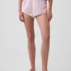 Pantalones cortos de pijama tipo bloomer de popelín