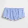Pantalones cortos de pijama tipo bloomer de popelín