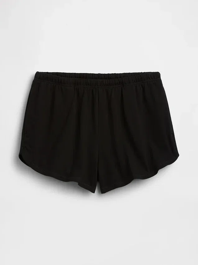 Pantalones cortos de punto con diseño de delfines de 3"