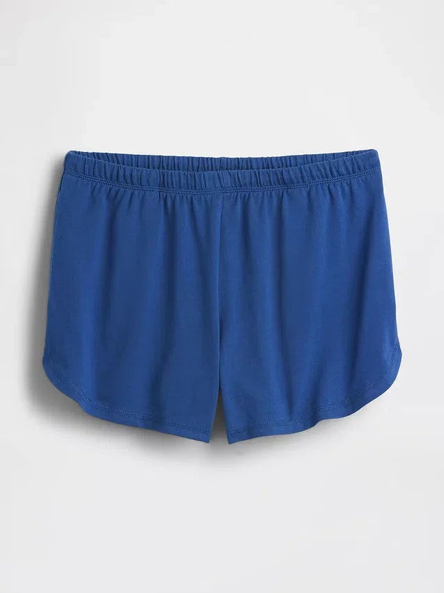 Pantalones cortos de punto con diseño de delfines de 3"